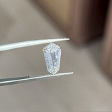 2.56ct Shield Cut Lab Diamond DE VS NO.810 2.56ct Shield Cut Lab Diamond DE VS NO.810