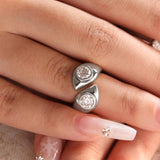 14K Yellow Gold Old European Cut Lab Diamond Toi et Moi Ring 18K White Gold 14K Yellow Gold Old European Cut Lab Diamond Toi et Moi Ring 18K White Gold