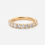 14K Yellow Gold 2 Carat Solitaire Diamond Ring Bridal Set with Round Lab Diamond and Floral Setting 14K Yellow Gold 2 Carat Solitaire Diamond Ring Bridal Set with Round Lab Diamond and Floral Setting