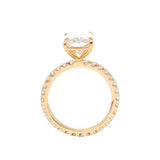 14K Yellow Gold 3ct Radiant Cut Lab Diamond 4 Prongs Basket Setting Bridal Set Rings 14K Yellow Gold 3ct Radiant Cut Lab Diamond 4 Prongs Basket Setting Bridal Set Rings