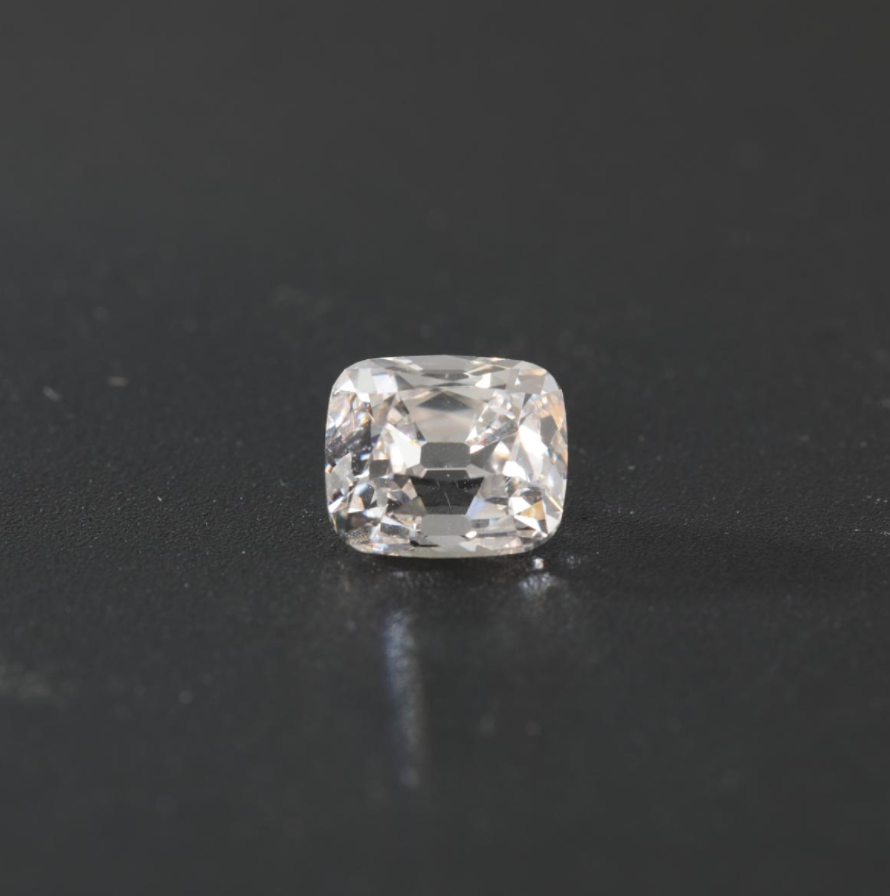 4.06ct Elongated Old Mine Cut Lab Diamond F VS NO.745 4.06ct Elongated Old Mine Cut Lab Diamond F VS NO.745