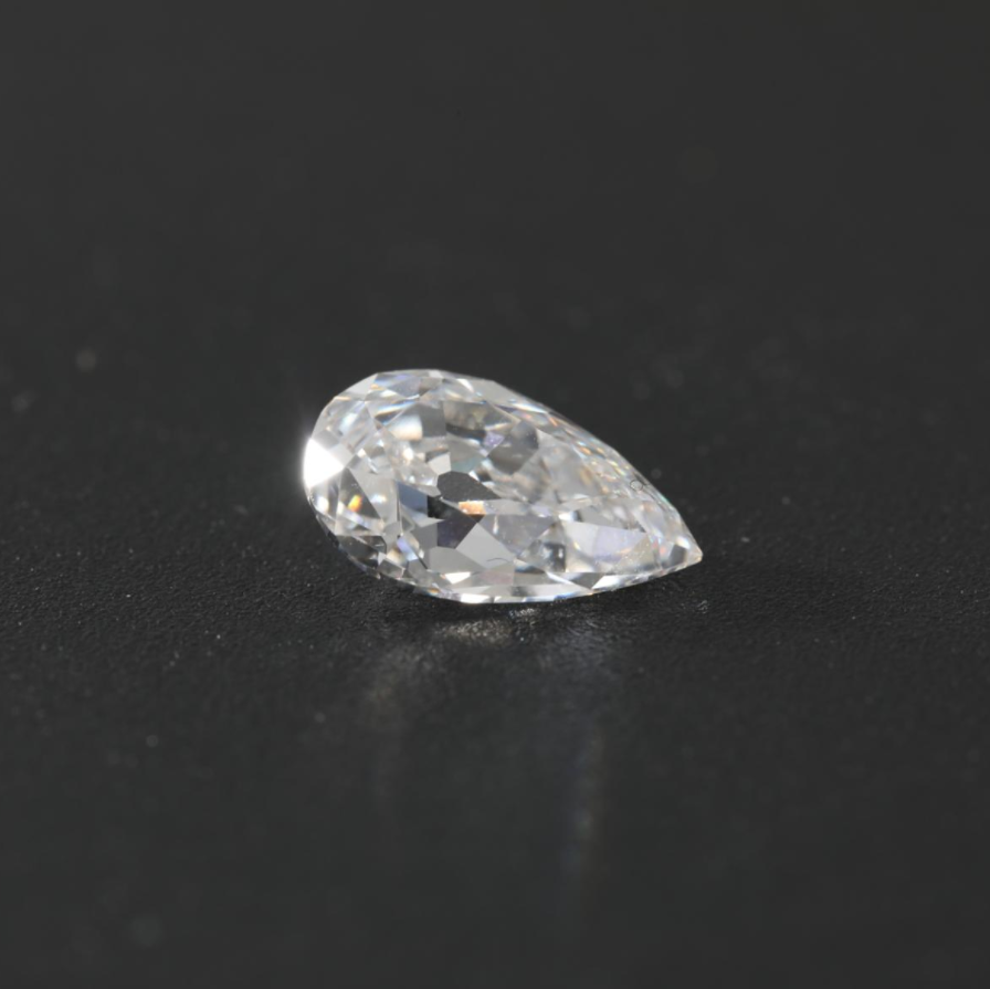 2.33ct Pear Old Mine Cut Lab Diamond F VS NO.747 2.33ct Pear Old Mine Cut Lab Diamond F VS NO.747