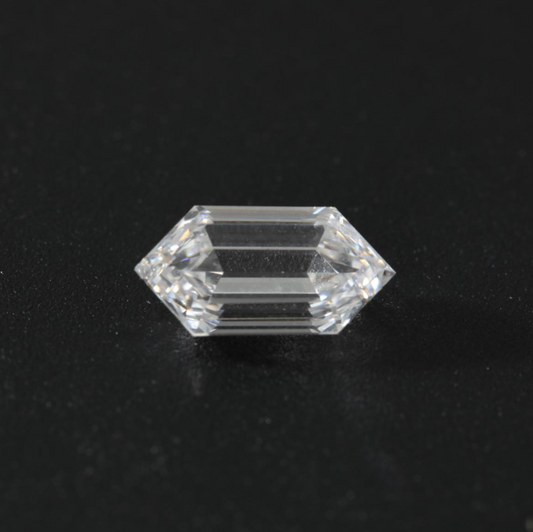 2.69ct Elongated Hexagonal Step Cut Lab Diamond F VVS NO.755