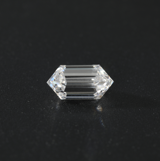 2.04ct Elongated Hexagonal Step Cut Lab Diamond DE VS NO.756