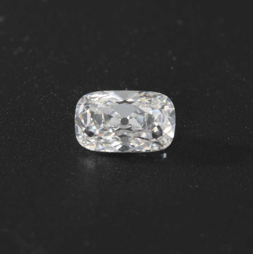 3.27ct Elongated Old Mine Cut Lab Diamond F VS NO.759 3.27ct Elongated Old Mine Cut Lab Diamond F VS NO.759