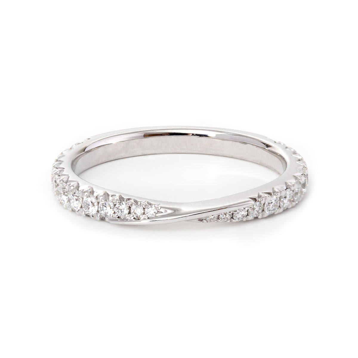 18K White Gold Round Cut Lab Diamond Wedding Ring Enhancer 18K White Gold Round Cut Lab Diamond Wedding Ring Enhancer