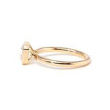 14k Yellow Gold 1ct Asscher Cut Lab Diamond Bezel Ring 14k Yellow Gold 1ct Asscher Cut Lab Diamond Bezel Ring