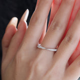 18K White Gold Round Cut Lab Diamond Wedding Ring Enhancer 18K White Gold Round Cut Lab Diamond Wedding Ring Enhancer