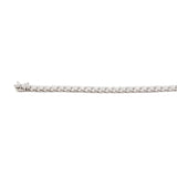 14K White Gold Marquise Cut & Round Cut Lab Diamond Three Prong Buckle Tennis Bracelet 14K White Gold Marquise Cut & Round Cut Lab Diamond Three Prong Buckle Tennis Bracelet