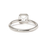 14k Yellow Gold 1ct Asscher Cut Lab Diamond Bezel Ring 14k Yellow Gold 1ct Asscher Cut Lab Diamond Bezel Ring