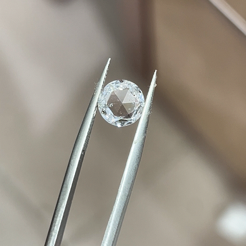 2.09ct Rose Cut Lab Diamond DE SI NO.341 2.09ct Rose Cut Lab Diamond DE SI NO.341
