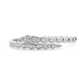 Platinum Serpenti Viper Bangle Bracelet Platinum Serpenti Viper Bangle Bracelet