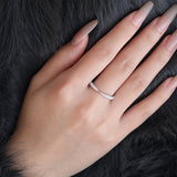18K White Gold Round Cut Lab Diamond Wedding Ring Enhancer 18K White Gold Round Cut Lab Diamond Wedding Ring Enhancer