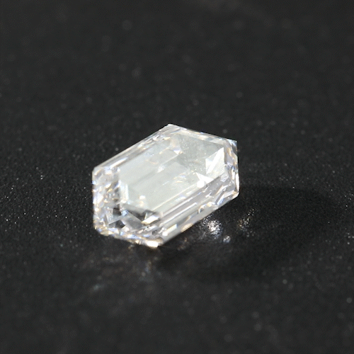 2.04ct Elongated Hexagonal Step Cut Lab Diamond DE VS NO.756 2.04ct Elongated Hexagonal Step Cut Lab Diamond DE VS NO.756