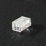 2.04ct Elongated Hexagonal Step Cut Lab Diamond DE VS NO.756 2.04ct Elongated Hexagonal Step Cut Lab Diamond DE VS NO.756