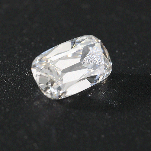 3.03ct Elongated Old Mine Cut Lab Diamond F VS NO.760 3.03ct Elongated Old Mine Cut Lab Diamond F VS NO.760