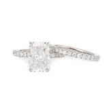 14K Yellow Gold 3ct Radiant Cut Lab Diamond 4 Prongs Basket Setting Bridal Set Rings Platinum 14K Yellow Gold 3ct Radiant Cut Lab Diamond 4 Prongs Basket Setting Bridal Set Rings Platinum