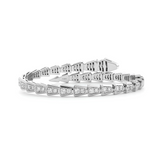 Platinum Serpenti Viper Bangle Bracelet Platinum Serpenti Viper Bangle Bracelet