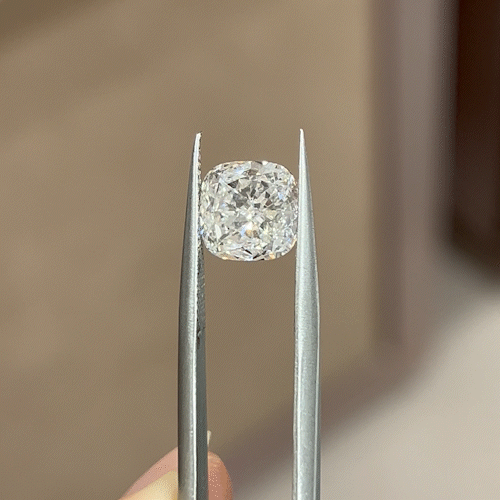 3.18ct Cushion Cut Lab Diamond F VVS2 NO.968 3.18ct Cushion Cut Lab Diamond F VVS2 NO.968