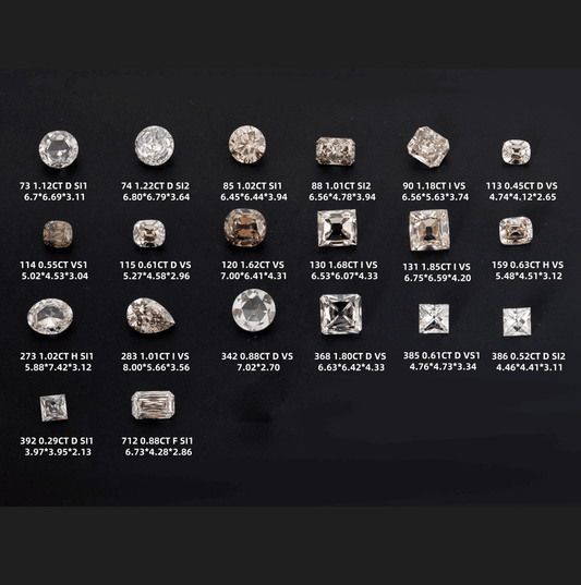 Antique Cut Lab Diamonds Part 1