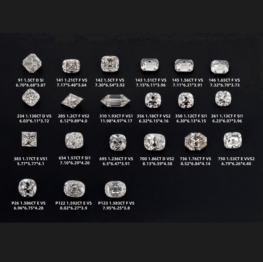 Antique Cut Lab Diamonds Part 3 Antique Cut Lab Diamonds Part 3