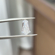 2.65ct Shield Cut Lab Diamond EF VS NO.811