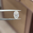 2.58ct Crushed-ice Oval Cut Lab Diamond FG VS NO.899