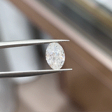2.42ct Crushed-ice Oval Cut Lab Diamond F VS NO.901