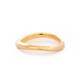 14k Yellow Gold 2.5ct Pear Old Mine Cut Lab Diamond Bezel Bridal Set Rings