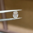 2.36ct Crushed-ice Oval Cut Lab Diamond FG VS NO.909