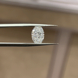 2.28ct Crushed-ice Oval Cut Lab Diamond D VVS2 NO.911