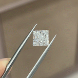 3.44ct Princess Cut Lab Diamond D VVS2 NO.962
